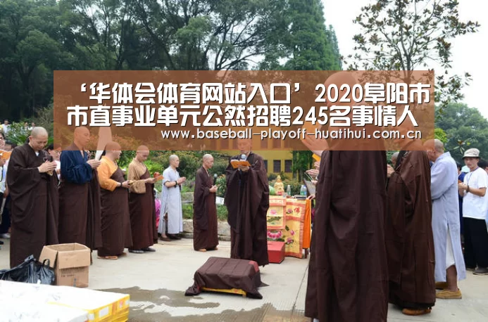 ‘华体会体育网站入口’2020阜阳市市直事业单元公然招聘245名事情人员通告(图2) 华体会体育网页版